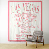 Custom Luxe Las Vegas Junggeselinnen-Abschied Bann Wandteppich (Beispiel)