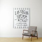 Custom Luxe Las Vegas Junggeselinnen-Abschied Bann Wandteppich (Beispiel)