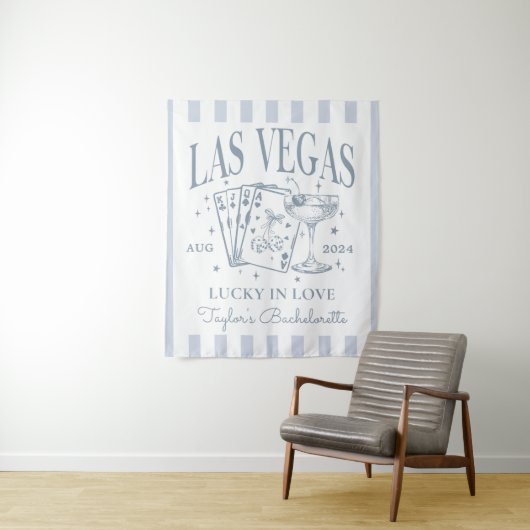 Custom Luxe Las Vegas Junggeselinnen-Abschied Bann Wandteppich (Beispiel)