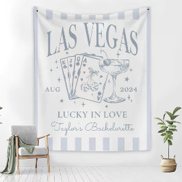 Custom Luxe Las Vegas Junggeselinnen-Abschied Bann Wandteppich