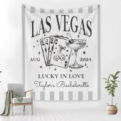 Custom Luxe Las Vegas Junggeselinnen-Abschied Bann Wandteppich