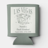 Custom Luxe Las Vegas Junggeselinnen-Abschied Dosenkühler (Rückseite)