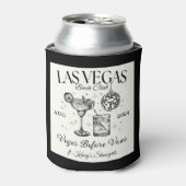 Custom Luxe Las Vegas Junggeselinnen-Abschied Dosenkühler (Kanne Vorderseite)