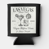 Custom Luxe Las Vegas Junggeselinnen-Abschied Dosenkühler (Vorderseite)