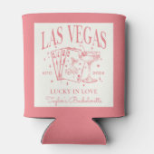 Custom Luxe Las Vegas Junggeselinnen-Abschied Dosenkühler (Rückseite)
