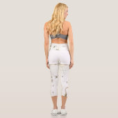 Custom Lynx Astrologer Constellation Horoskop Capri Leggings (Rückseite)