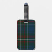 Custom MacConnell Tartan Karierter Gepäcktag Gepäckanhänger (Rückseite vertikal)