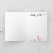 Custom macht sich keine Sorgen um HOPPY Rustikale  Karte (Innenseite)