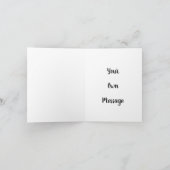 Custom machte einen frohen Lehrer Weihnachten (Innenseite)