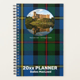 Custom MacLeod Clan Dunvegan Castle Monatswoche Planer