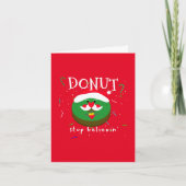 Custom Made Funny Donut Weihnachten (Vorderseite)