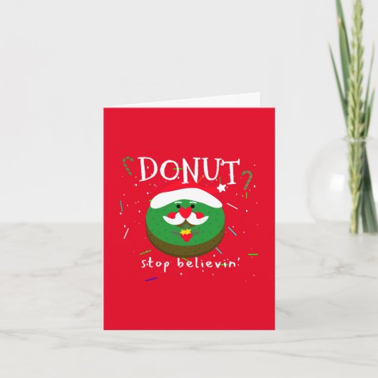 Custom Made Funny Donut Weihnachten (Vorderseite)