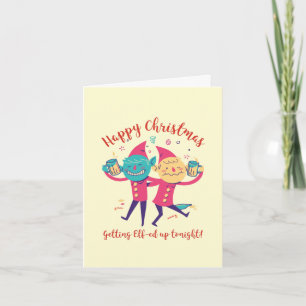 Custom Made Happy Weihnachten Funny Elves Weihnach
