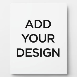 Custom Made (Make Your Own) Fotoplatte