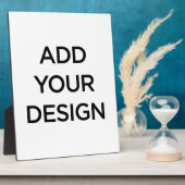 Custom Made (Make Your Own) Fotoplatte (Seite)