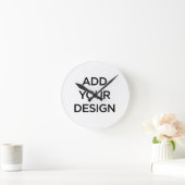 Custom Made (Make Your Own) Runde Wanduhr (Zuhause)