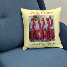 Custom Made Merry Christmas Holiday Photo Gift