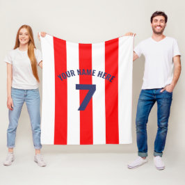 Custom Madrid Fleecedecke