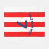 Custom Madrid Fleecedecke (Vorderseite (Horizontal))