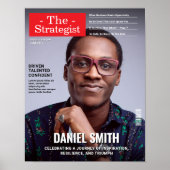 Custom Magazine Cover, Business Gift Entrepreneur Poster (Vorne)