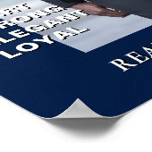 Custom Magazine Cover, Modern Birthday Portrait Poster (Ecke)