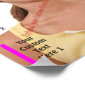 Custom Magazine Cover, Sassy Teen Poster (Ecke)