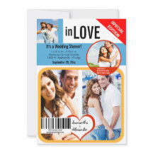 Custom Magazine Style Polterabend Einladung