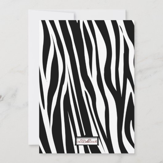 Custom Magazine Style Sweet 16 Party Einladung (Rückseite)