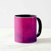 Custom Magenta Gradient Mug Tasse (VorderseiteRechts)