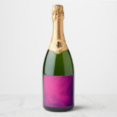 Custom Magenta Wein Flaschen Etiketten (Vorderseite)