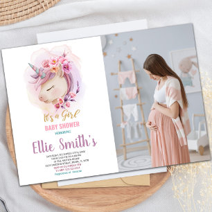 Custom Magical Baby Celebration Einladung