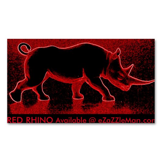Custom Magnet Business Cards von eZaZZleMan.com (Vorderseite)