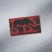 Custom Magnet Business Cards von eZaZZleMan.com (Beispiel)
