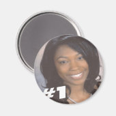 CUSTOM Magnet mit Ihrem Foto - Individuell (Vorderseite/Rückseite)
