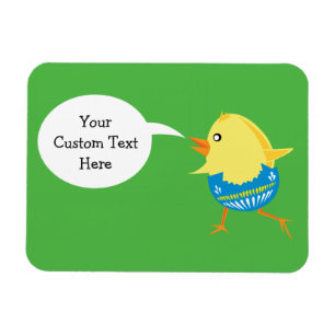 Custom-Magnet Oaster Chick Magnet