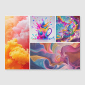 Custom Magnetic Display Card for Paint Businesses Magnetkarte (Vorderseite)