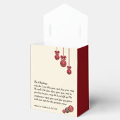 Custom Mai der Herr segne Sie CHRISTMAS SESSEN Geschenkschachtel (Geöffnet)