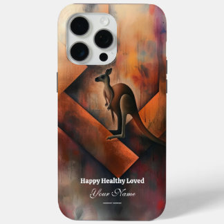 Custom: Majestic Kangaroo iPhone 15 Promax Fall Case-Mate iPhone Hülle