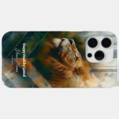 Custom : Majestic Lion iPhone 15 Promax Case (Rückseite (Horizontal))