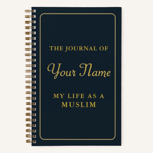 Custom Make Your Own Self Reflection Journal Notizblock (Vorderseite)