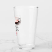 Custom Makeup Artist Eyelash Extension Pink Kiss Glas (Links)