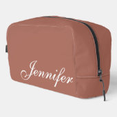 Custom Makeup Bag for Women Brautparty Keepake Waschbeutel (Rechte Ecke)