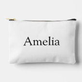 Custom Makeup Bag,Personalized Cosmetic Bag,Monog Zubehörtasche (Vorderseite)