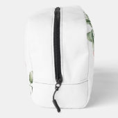 Custom Makeup Bag Wasserfarbe Rosa Rosen Waschbeutel (Rechts)