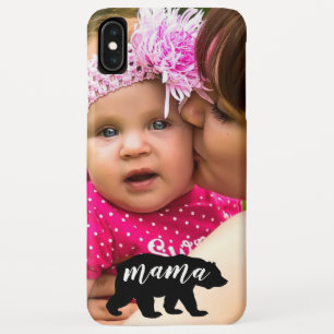 Custom Mama Bear Mother and Child Foto Case-Mate iPhone Hülle