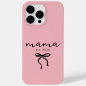 Custom Mama Case Gift for New Moms & Mothers Day (Rückseite)