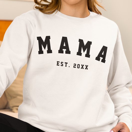 CUSTOM MAMA ERÖFFNETES JAHR Sweatshirt