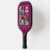 Custom Mama Gift Foto Collage Pickleball Paddle (Links)