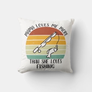 CUSTOM Mama Liebe mir mehr als sie Lieben beim Ang Kissen