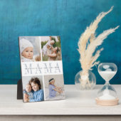 Custom Mama Mother's Day Kids 4 Foto Collage Fotoplatte (Seite)